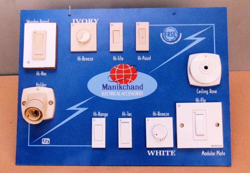 In shop Product experience display for Manikchand Switches
